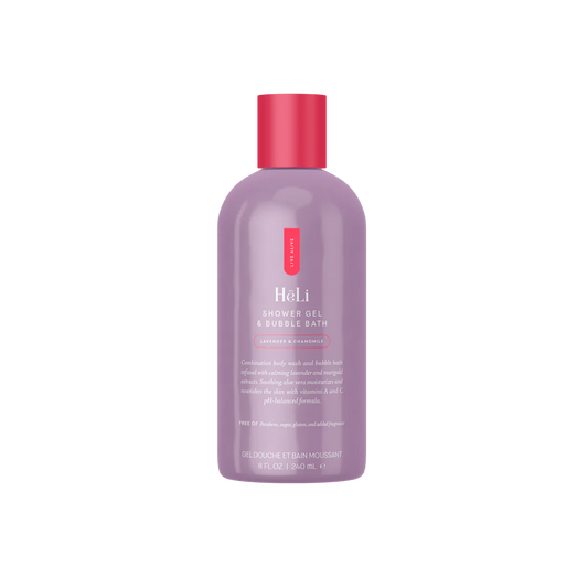 HēLi - Shower Gel & Bubble Bath - Lavender and Chamomile